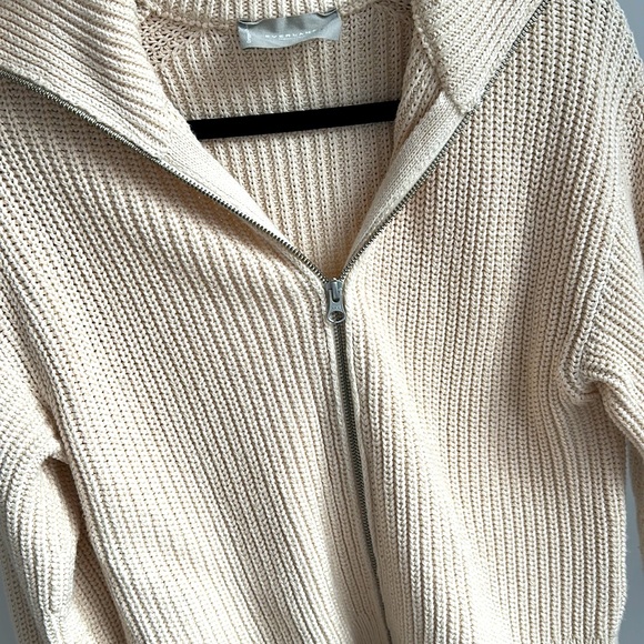 Everlane | Chunky Cardigan Knit | Canvas Cream | Size M - Picture 7 of 9